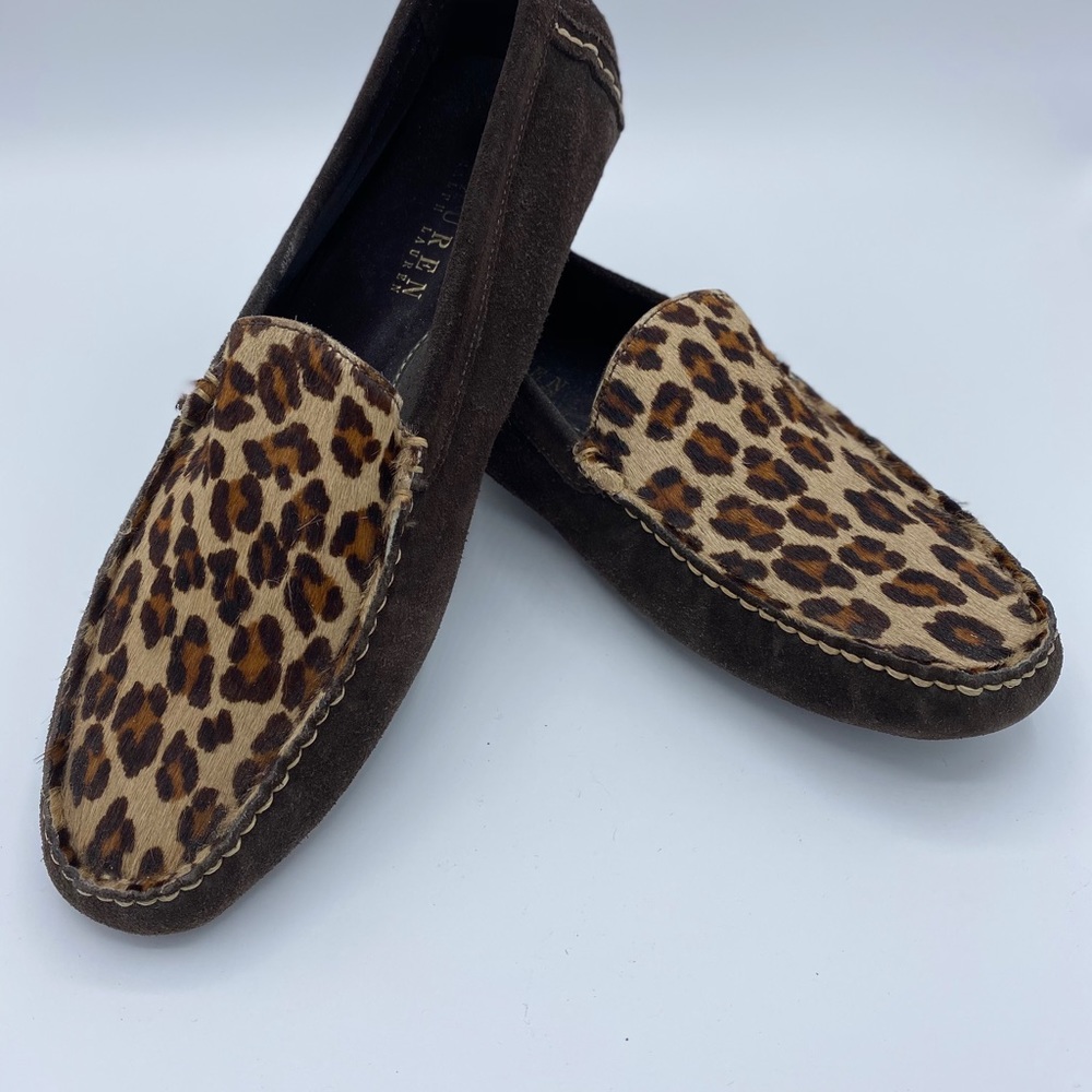 Lauren suede flats. - Picture 3 of 4